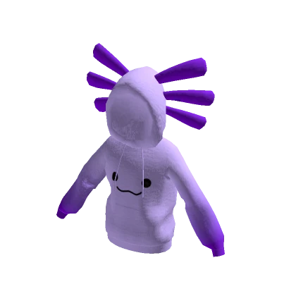 Axolotl Hoodie - Purple