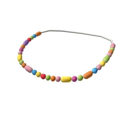 Rainbow Bead Necklace 3.0