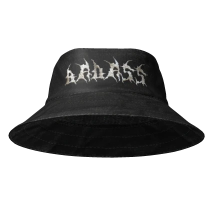 COOLEST BLACK METAL BUCKET HAT