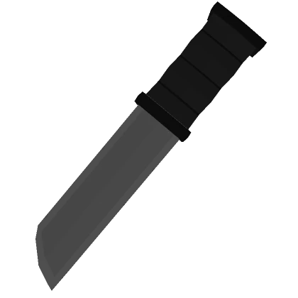 Black Toy Combat Knife