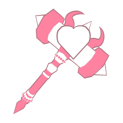 ✅ Pink Heart Hammer