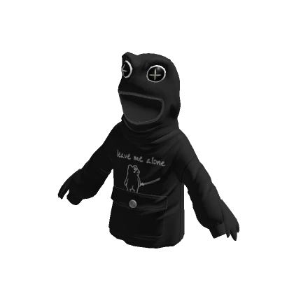 Black Frog Dress Up Hoodie 