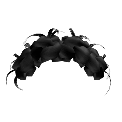 Y2K Bun Crown [Black]