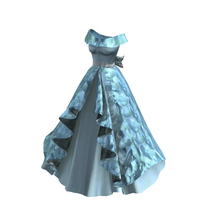 Ice Crystal Princess Gown