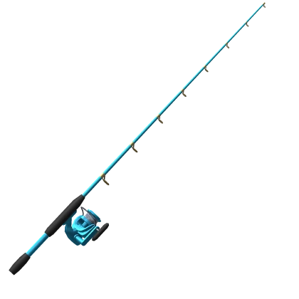 Blue Fishing Rod