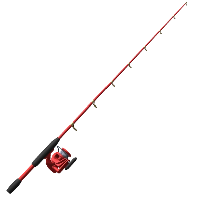 Red Fishing Rod