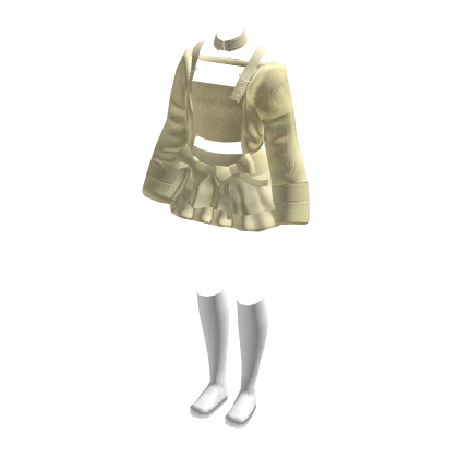 Beige cute girl outfit 