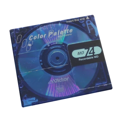 frutiger aero blue oldschool cd case yabujin