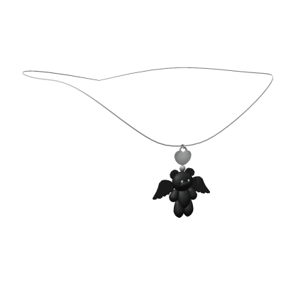 world alone bear necklace