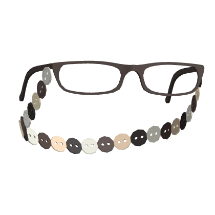 ♡ harajuku mori kei igari brown button glasses
