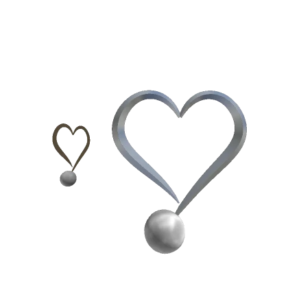 Heart Earrings in Silver