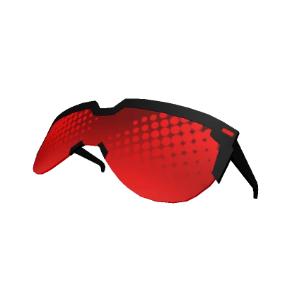 Forehead Hacker Shades - Red