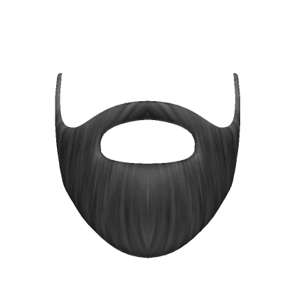 Black Ducktail Beard