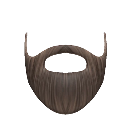 Brown Ducktail Beard