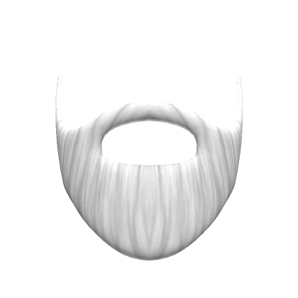 White Ducktail Beard