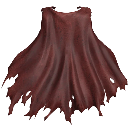 Red Cape Blowing In Wind