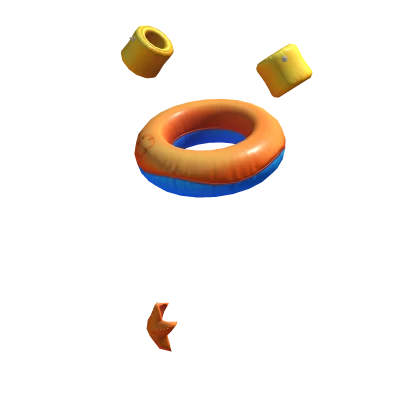 Classic Vintage Orange Floaties Starfish