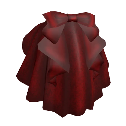 Graceful Bow Skirt - red