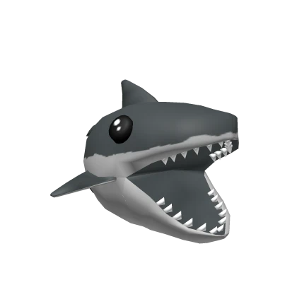 Shark Gray Baby Pet Head Hat Animal Grey