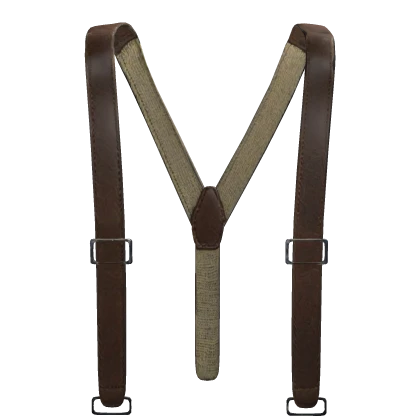 Vintage Brown Suspenders (3.0)