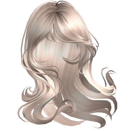 ♡ Windy Flowing Celestial Hair in Platinum Blonde