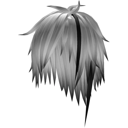 Shattered Black Strand Emo Scene Layered Hair v2