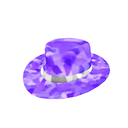 Purple Sparkly Fedora [SALE]