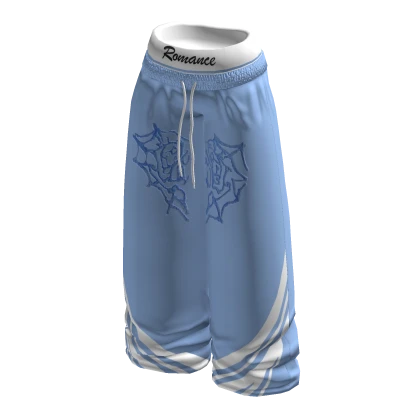 Spider Set y2k grunge sweatpants Blue