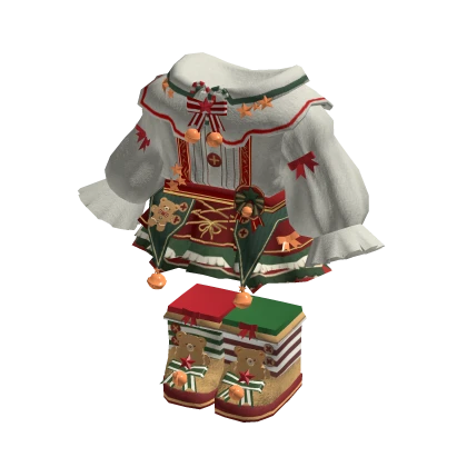 Christmas Santa’s Helper Elf Outfit