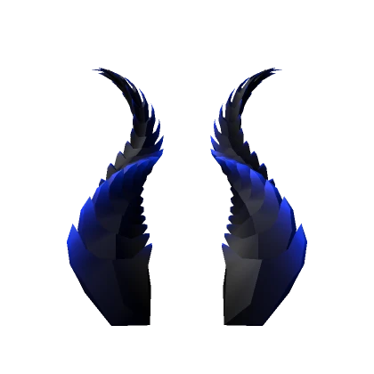 Draconic Master Bluefire Flame Tipped Horns