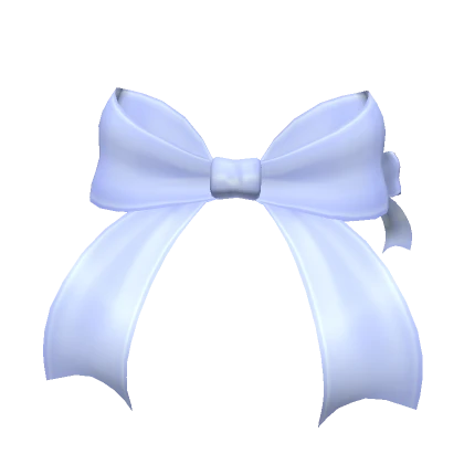 Blue Pollyanna Side Bows