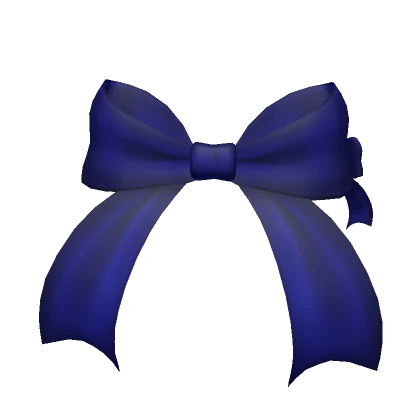 Navy Blue Pollyanna Side Bows