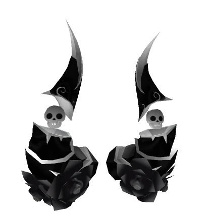 Gothic Rose Horns