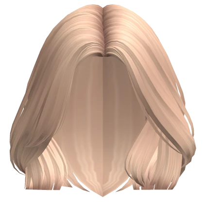 Short Soft Layered Cute Bob Hair (Blonde)