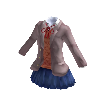 Doki Doki DDLC school Uniform (Sayori)