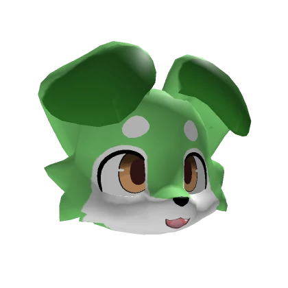 Happy Green Kemono Puppy