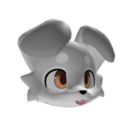 Happy Gray Kemono Puppy