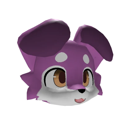 Happy Purple Kemono Puppy