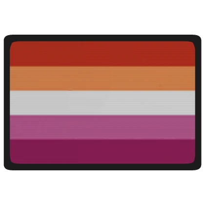 Shoulder Patch: Lesbian Pride Flag