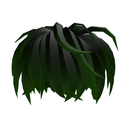Black to Green Hair