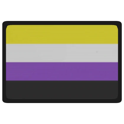 Shoulder Patch: Non-Binary Pride Flag
