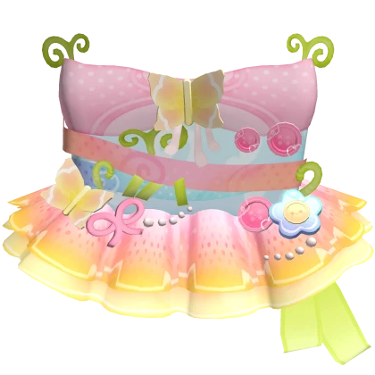 ♡ ꒰ summer harajuku decora fairy dress