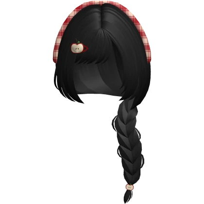 Igari Pretty Hair Side Braid w/ Sweet Apple Black