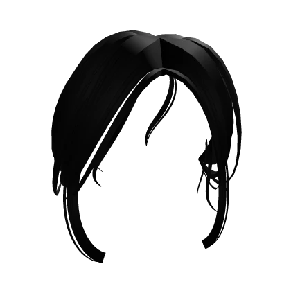 Wispy NewSide Bangs in Black Combo