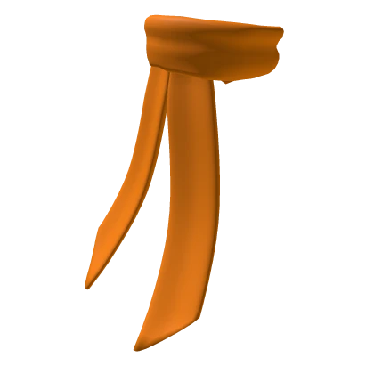 Tail Long Scarf Orange 