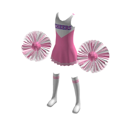 ✅Pink cheerleader✅ outfit