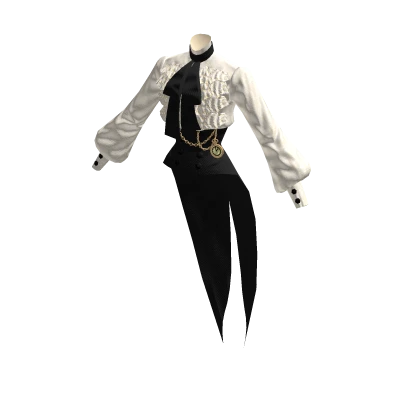 White Rabbit Shirt - Black and Gold