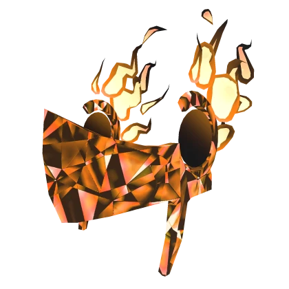 Orange Infernal Fire Sparkle Time Valkyrie Helm