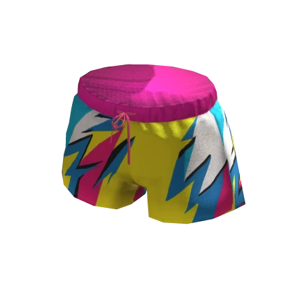 Mini yellow shorts - DRESSX