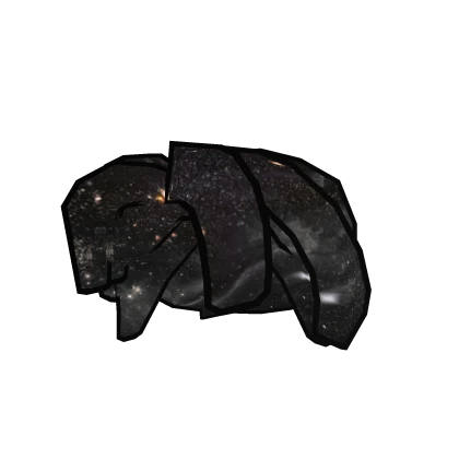 Black Galaxy Bacon Hair